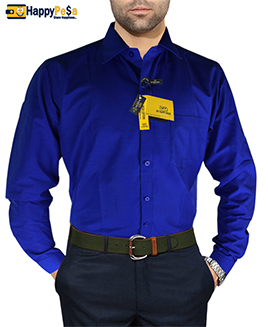 Men Blue Formal Shirt