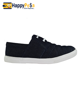 Men Blue Casual Lace-up Shoes
