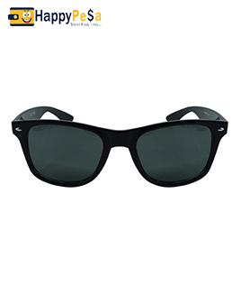 Unisex Black Wayfarer Sunglasses